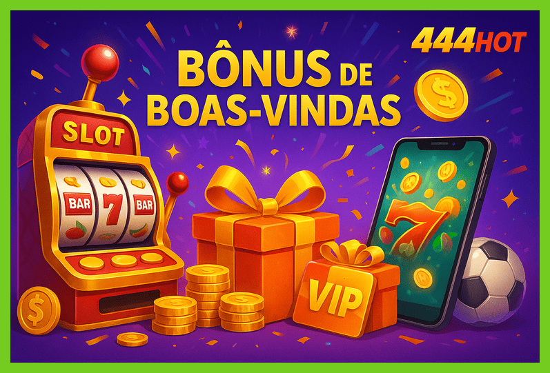 O bônus promocional 444HOT é uma ótima maneira de começar sua aventura