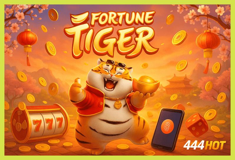 Fortune Tiger é um jogo imperdível no 444HOT Casino