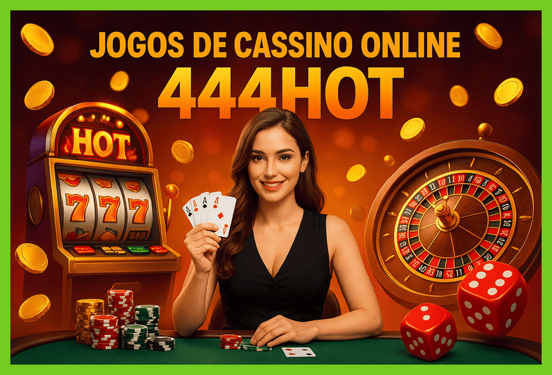 Jogos de cassino online 444HOT