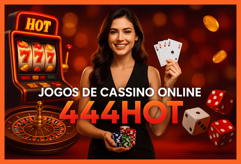 Jogos de cassino online inovadores e emocionantes na 444HOT